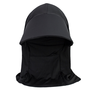 防晒帽子护颈夏季骑行女士薄款清凉遮太阳帽冰丝舒适加宽透气口罩