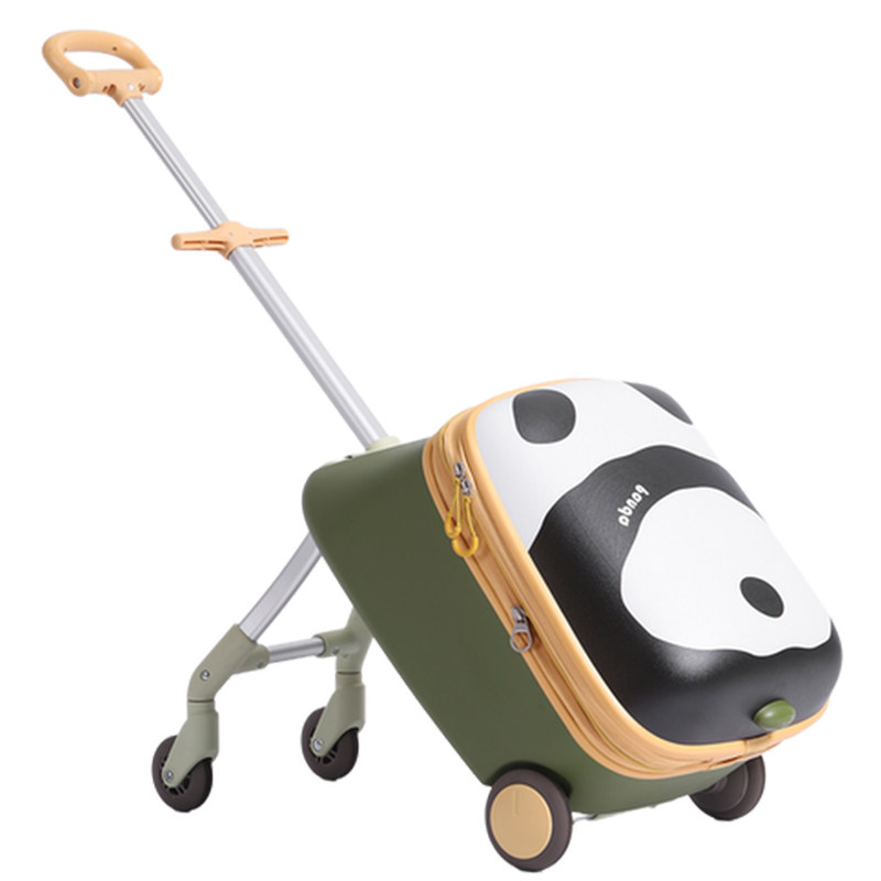 更高端的儿童遛娃骑行拉杆箱