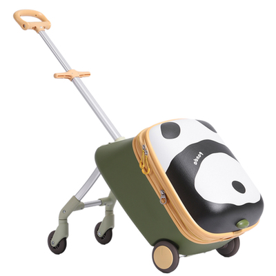 更高端的儿童遛娃骑行拉杆箱