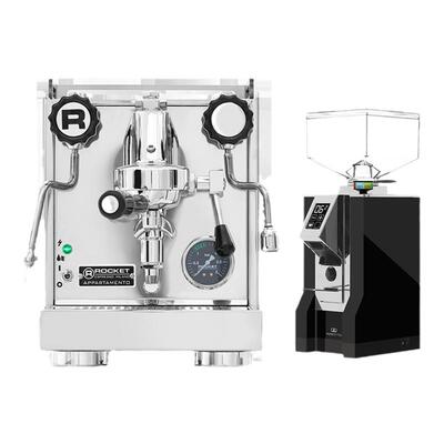 火箭磨豆机咖啡机套餐