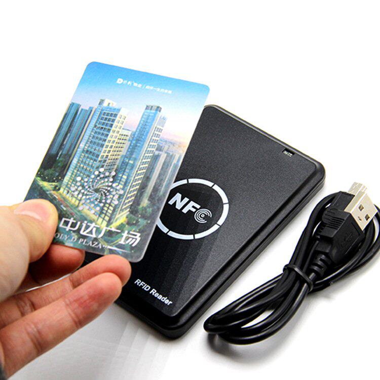 nfc读写器ic卡门禁卡电梯卡id读卡复制器门禁写卡器解码器刷卡器