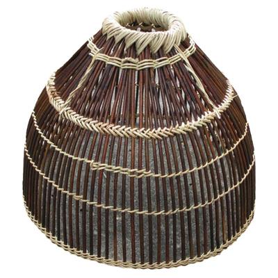 竹编鱼篓鸡罩鱼罩灯罩