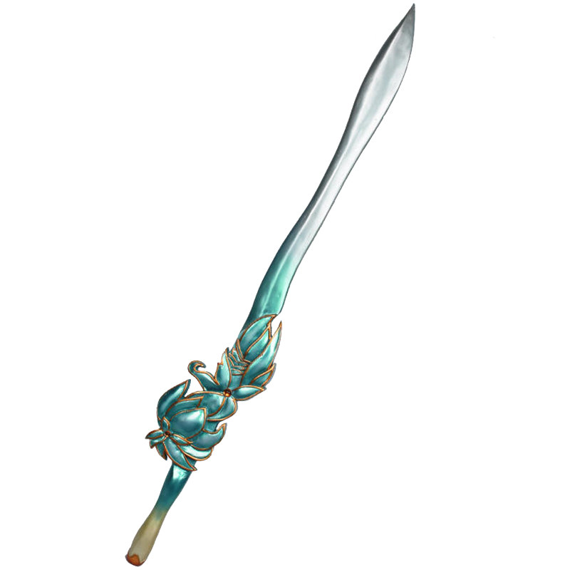 【natto】七秀双剑道具小橙武忘语解忧七秀武器道具现货