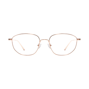 【丁禹兮同款】CARIN新款纯钛细框眼镜框镜架女Edell方S近视眼镜