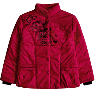 本命年大红色棉服外套生日中老年人马年妈妈过年喜庆外穿棉衣袄冬