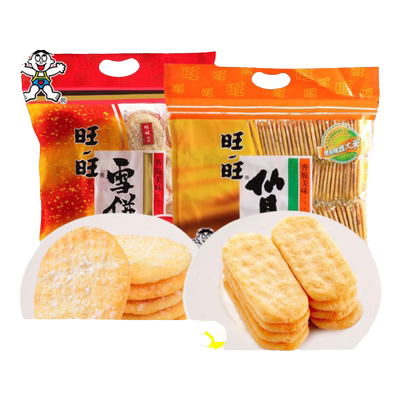 旺旺经典仙贝雪饼520G