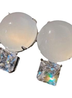 时尚荔枝冻白玉佛公珍珠项链 水灵水灵 公主笑轻奢小蛮腰手串百搭