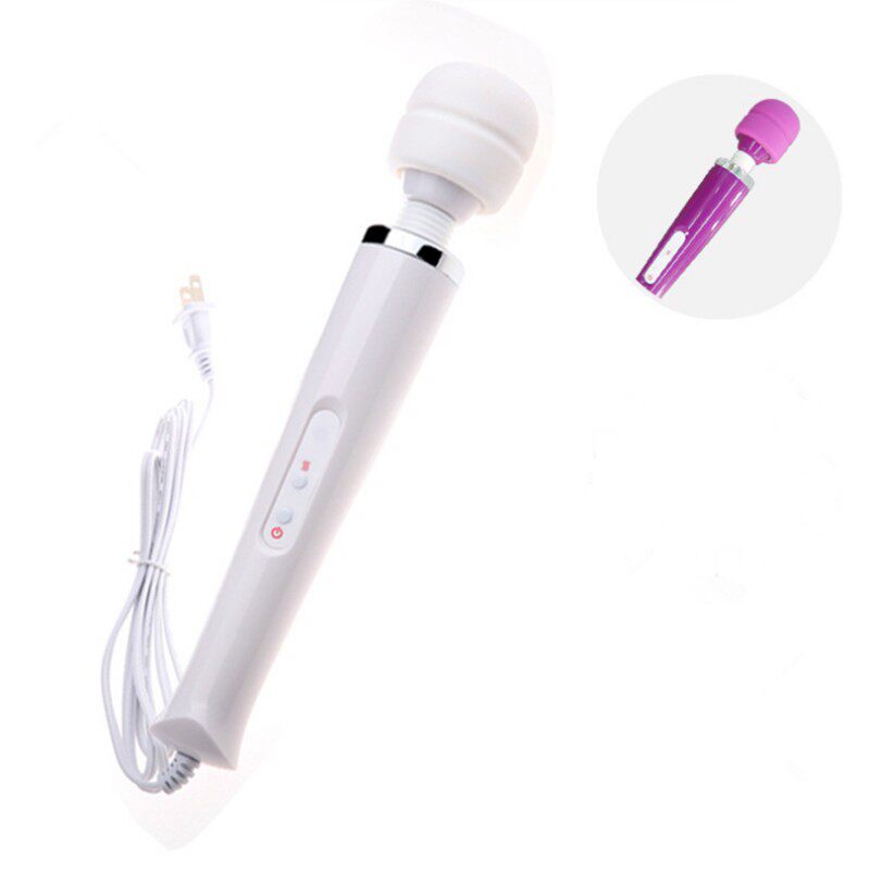 无线超强震动保养美肌硅胶震动按摩棒家用按摩器捶全身适用充电款