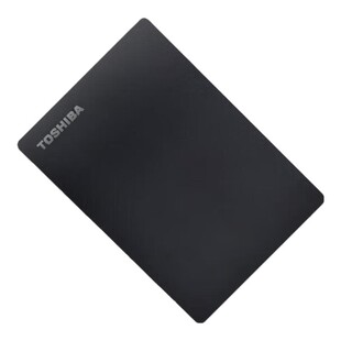 东芝1T金属移动硬盘2T USB3.2 带加密备份功能SLIM 金属slim系列
