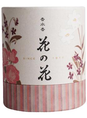 日本进口花之花盘香持久香薰