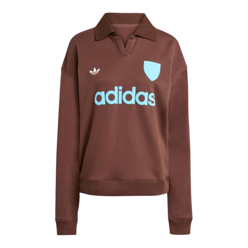 Adidas阿迪达斯冬新款女子圆领运动休闲卫衣套头衫 JY3527 JZ0879
