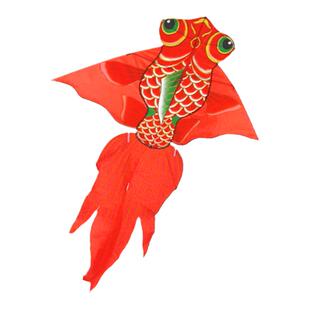 潍坊鸿运风筝软体章鱼美人鱼小燕鱼八爪鱼小鲨鱼烫金鲤鱼金鱼风筝