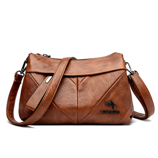 品牌正品真皮女包包2025新款单肩斜挎包小包女士百搭中年妈妈包潮