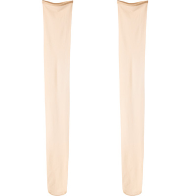 窄边长筒极光女丝袜脚尖全透明款