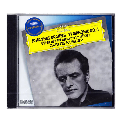 原装正版 勃拉姆斯 第四交响曲 克莱伯 交响乐CD古典音乐 4577062