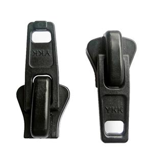 10V拉链头5号全塑料过检针YKK拉链树脂拉头黑色羽绒服10号拉头锁