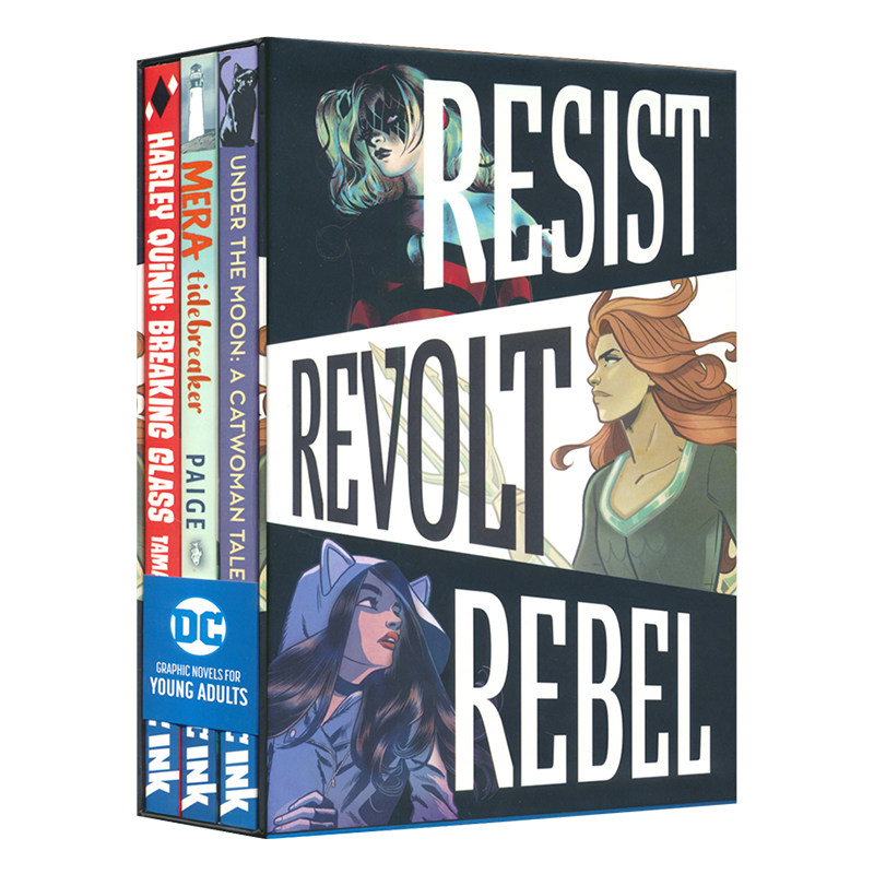 Dc Graphic Novels For Young Adults 青少年漫画小说合集 超级英雄冒险故事 成长自我认同独立 英文原版进口图书