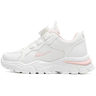 回力童鞋女童运动鞋2026春季新款女孩鞋子皮面透气校园儿童小白鞋