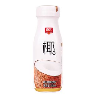 春光椰子汁245ml新鲜椰汁海南特产椰奶植物蛋白饮料椰乳瓶装整箱