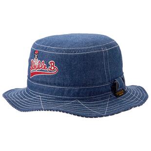 MIKIHOUSE儿童帽子男女童帅气花纹牛仔帽子春秋DOUBLE_B