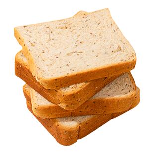 全麦面包奇亚籽营养早餐代餐整箱零食品办公室健康饱腹全麦吐司片