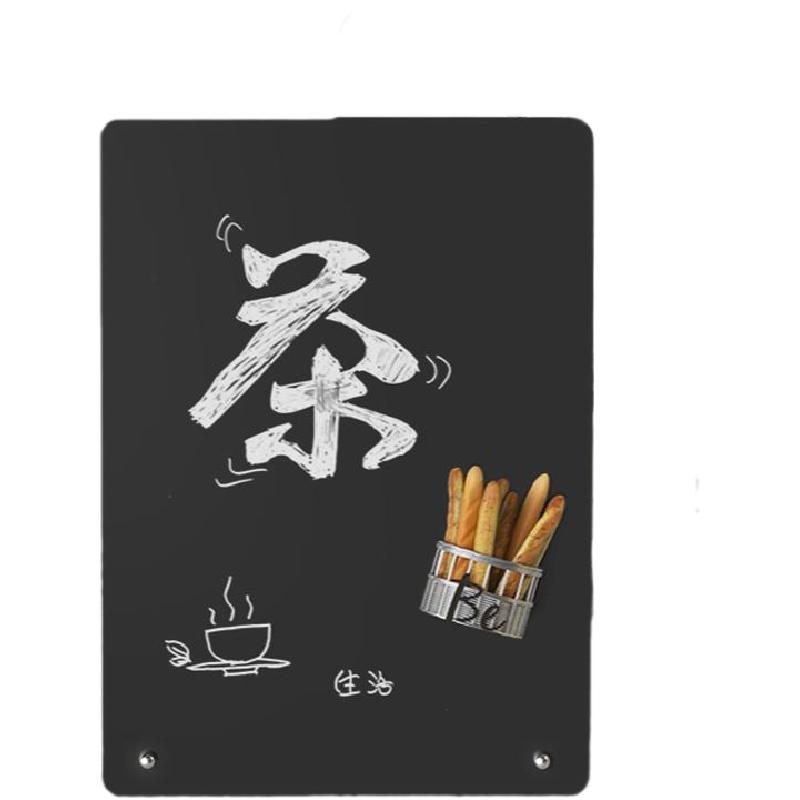 桌面磁吸留言板立式可擦写白板台式小黑板便利贴收纳粘贴黑板备忘录产品价格广告展示牌金属材质可拆卸不占地