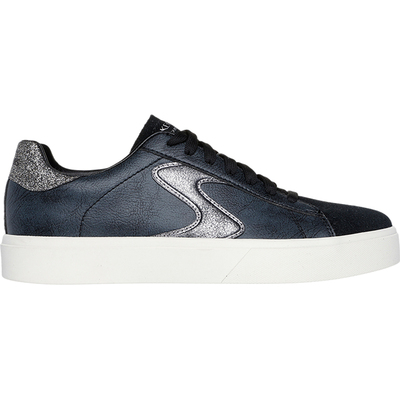 斯凯奇女士厚底耐磨休闲板鞋