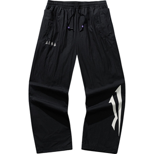 安踏凯里·欧文系列丨美式休闲长裤男工装裤直筒阔腿裤172531513