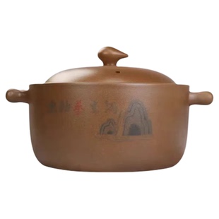 平定砂锅老式无釉土砂锅家用燃气灶煲汤炖汤锅无涂层陶瓷沙锅炖锅