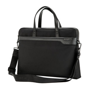 新秀丽公文包多功能商务包BZ9手提电脑包男士勤横款HO0行李袋BR6