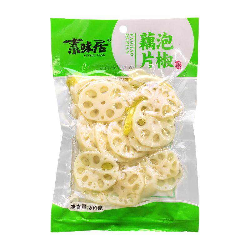 素味居泡椒藕片大包装