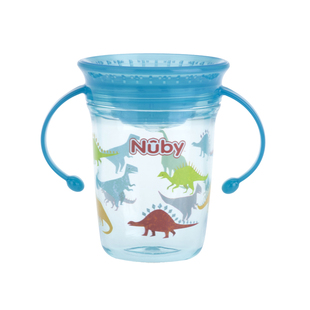 NUBY努比魔术杯宝宝学饮杯儿童防呛防漏喝水杯嘬口杯儿童水杯