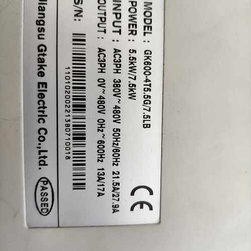 溢价-吉泰科变频器 GK600-4T5.5G/7.5LB