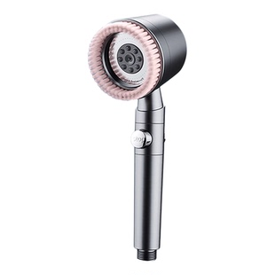 双涡轮增压花洒喷头超强过滤家用按摩淋雨花晒加压浴室洗澡莲蓬头