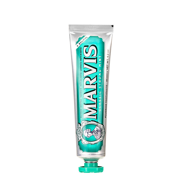 【3支装】Marvis玛尔斯意大利进口美亮白牙膏85ml 清新去渍玛尔仕