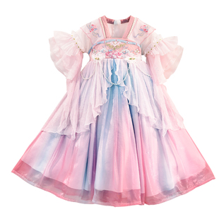 女童汉服公主裙子连衣裙儿童装2026年新款夏季长裙夏装古装中国风