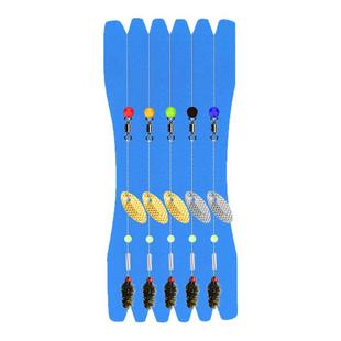 钓之猪路亚饵飞蝇钩瓜子亮片绑好套装助投器不伤线微物钓白条马口