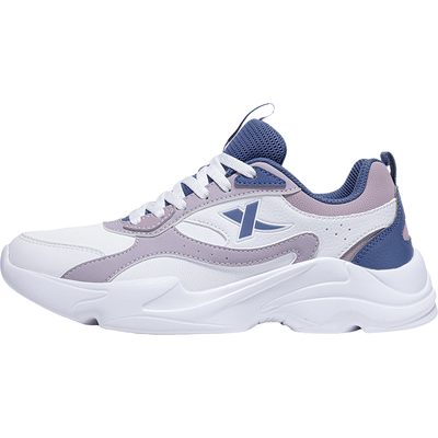 特步女鞋运动鞋增高休闲鞋老爹鞋