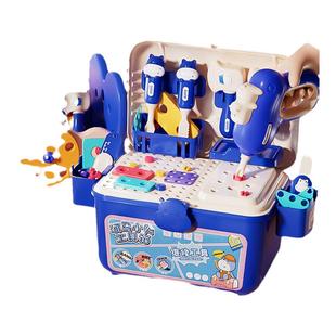 淘嘟嘟儿童修理工具箱玩具男女孩拧螺丝刀套装宝宝益智过新年礼物
