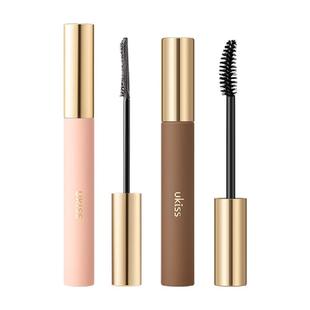 UKISS睫毛膏防水纤长卷翘不晕染定型加长加密超持久细刷头打底女