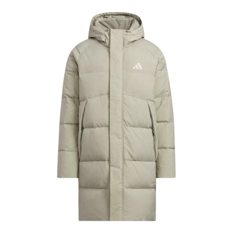 Adidas阿迪达斯正品秋冬季新款男女保暖运动休闲连帽羽绒服KQ5518