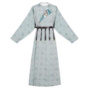 花朝记｜凉州词｜春秋冬传统汉服男｜团花提花｜唐制圆领袍蹀躞带