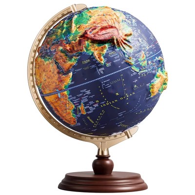 【新年礼物】2026新款浮雕地球仪