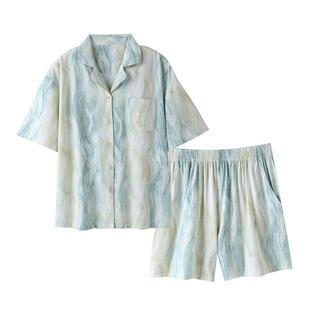 睡衣女夏季莫代尔短袖短裤薄款夏天冰丝凉感休闲夏款高级感家居服