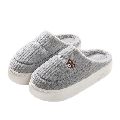 棉拖鞋女秋冬季室内家居防滑