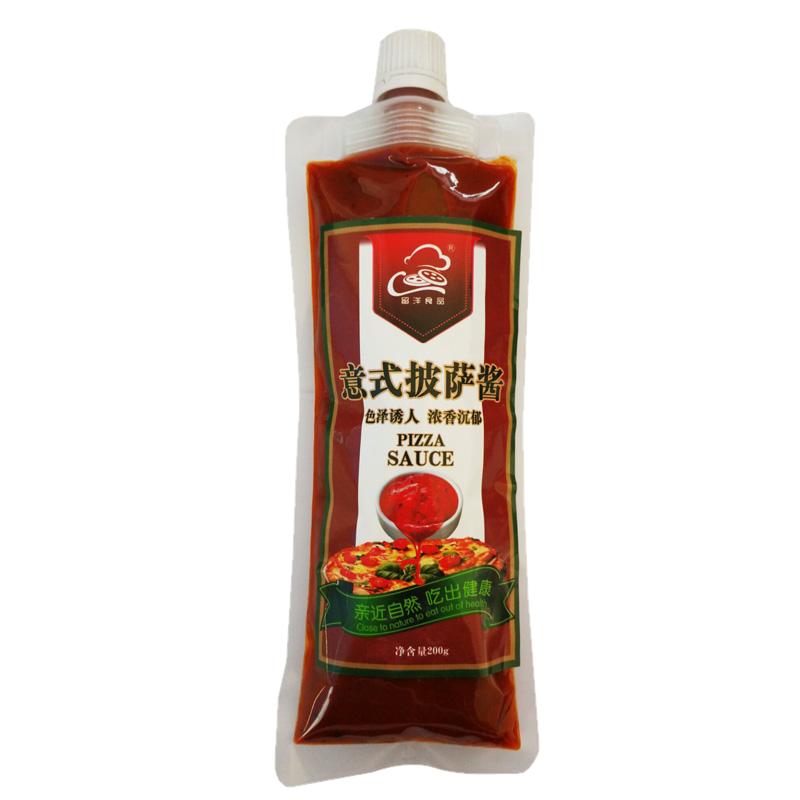 意大利披萨酱家用pizza酱200克2包批萨底酱烤肉手抓饼酱番茄酱料