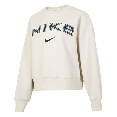 耐克加绒加厚运动圆领卫衣