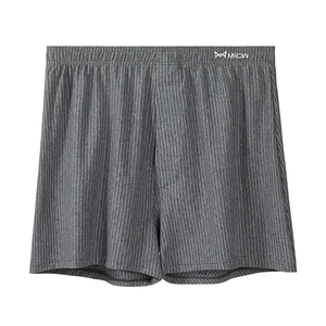 猫人阿罗裤男士内裤纯棉宽松大码平角裤中老年休闲可外穿裤衩男式