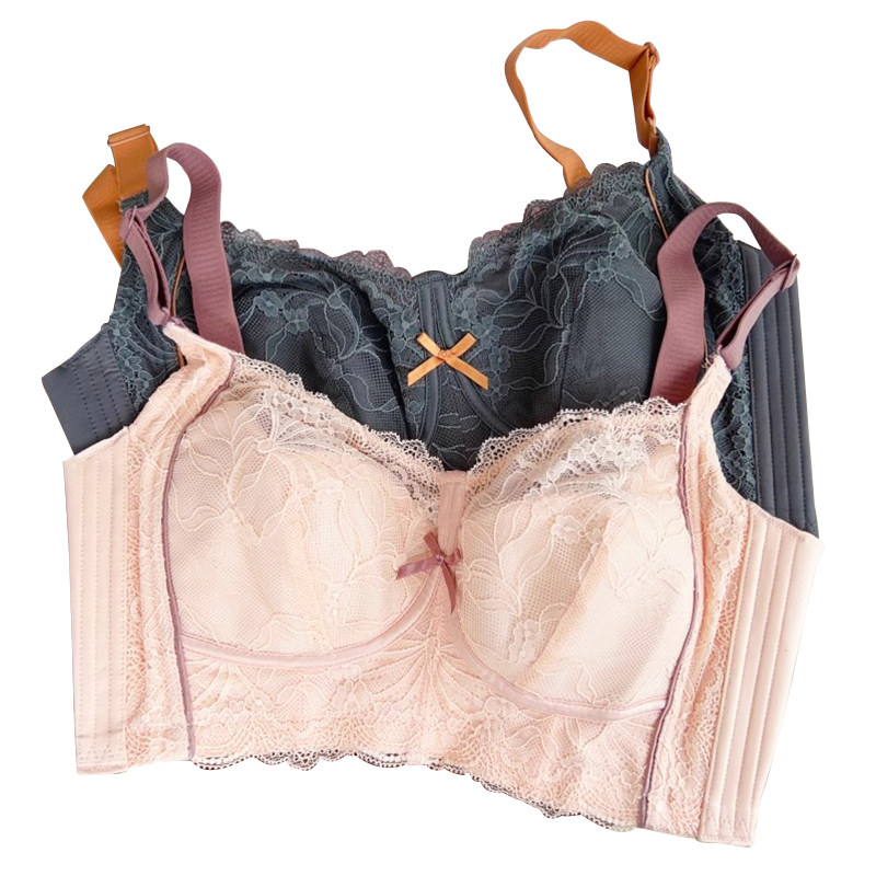 炸裂好穿！千奈家乳胶杯BCDEF大胸显小薄无钢圈全罩杯防下垂文胸