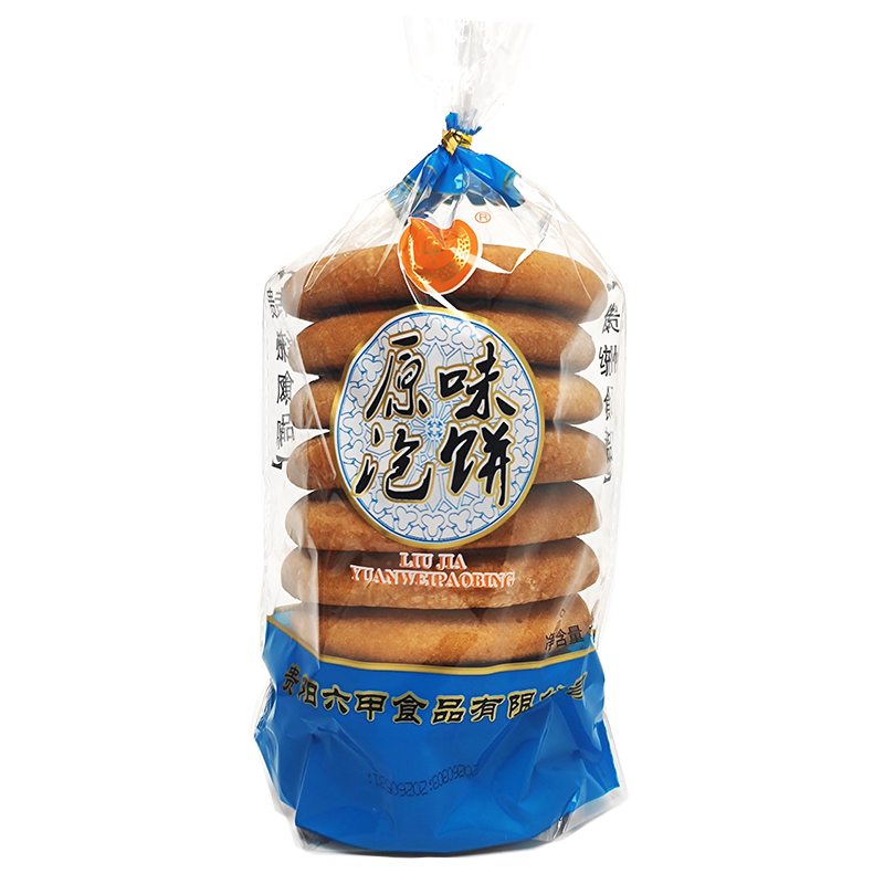 贵州六甲原味泡饼荞麦泡饼500g